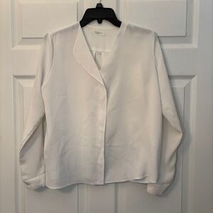 Elegant White Women's Top